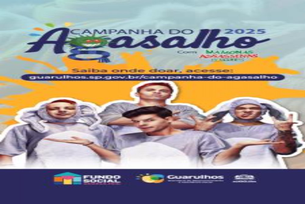 Prefeitura de Guarulhos e Fundo Social de Solidariedade lan�am a Campanha do Agasalho 2025.