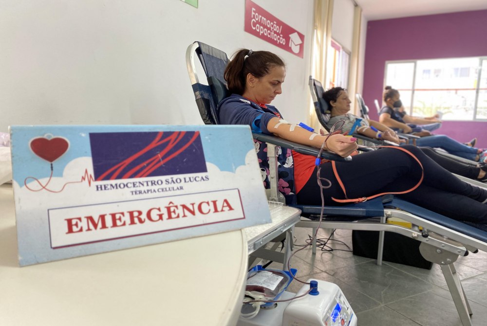 Hemocentros de Guarulhos contam com Junho Vermelho para aumentar estoque de sangue