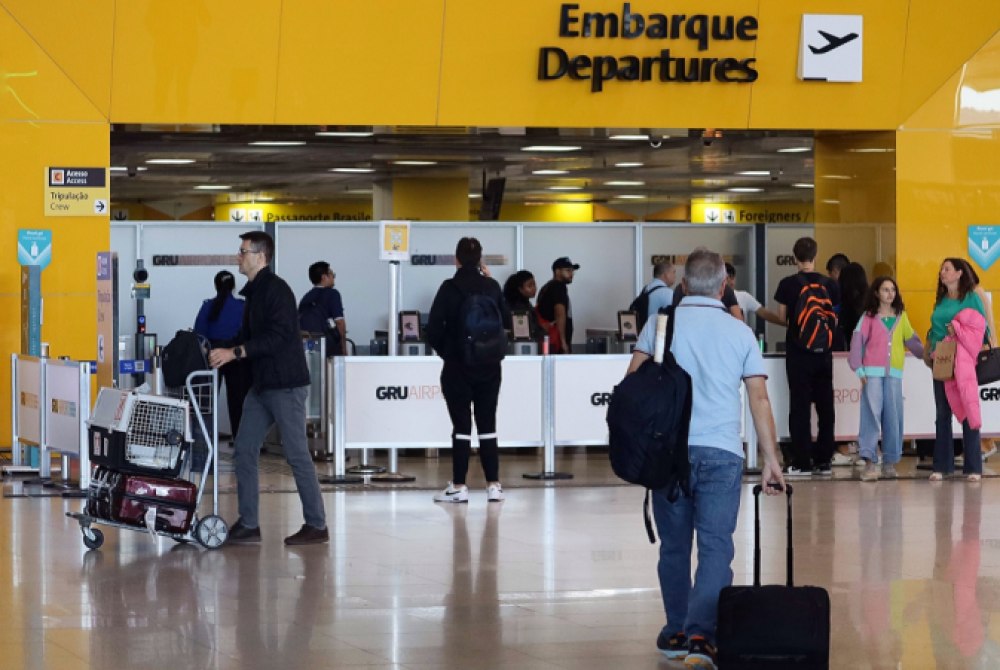 Como agia quadrilha que trocava etiquetas de malas no Aeroporto de Guarulhos.