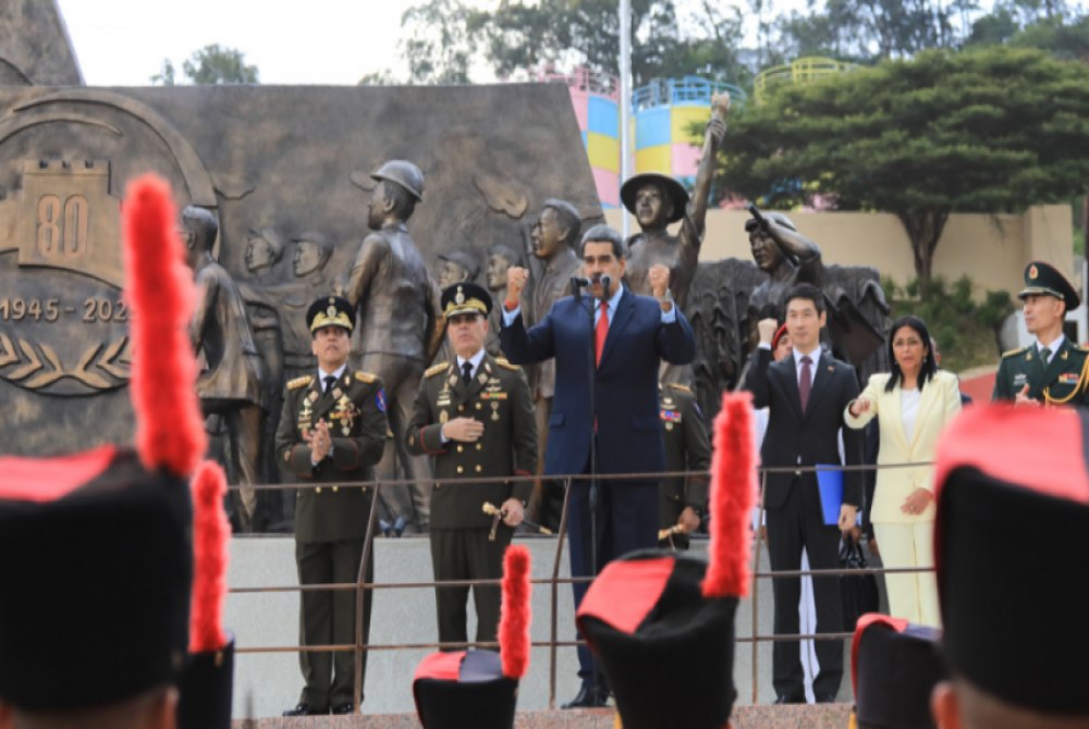 Maduro diz que Venezuela tem ?f� inabal�vel na vit�ria? diante de ofensiva dos Estados Unidos