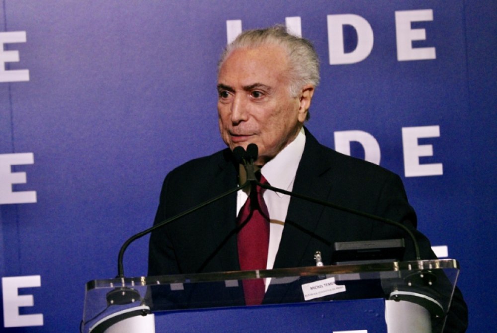Temer diz que ser� necess�rio ?repensar toda? proposta de anistia ap�s san��es dos EUA contra esposa de Moraes.