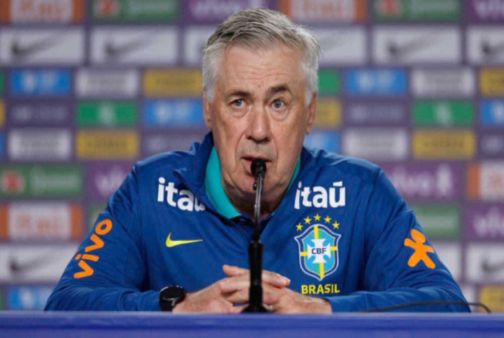 Ancelotti convoca sele��o nesta quarta-feira para amistosos contra Coreia do Sul e Jap�o.