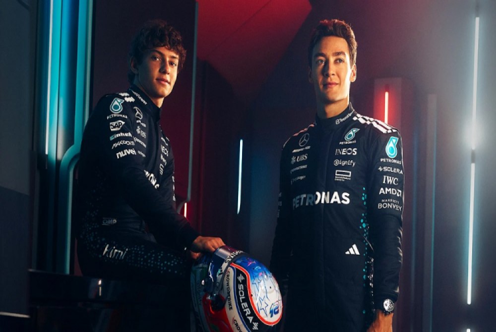 Mercedes confirma Russell e Antonelli para pr�xima temporada da F�rmula 1: ?Uma dupla forte?.