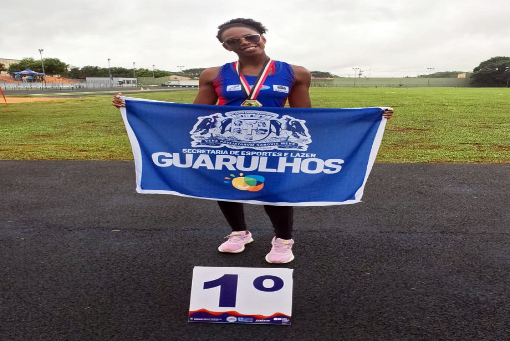 Guarulhos conquista medalha de ouro no atletismo nos Jogos Abertos