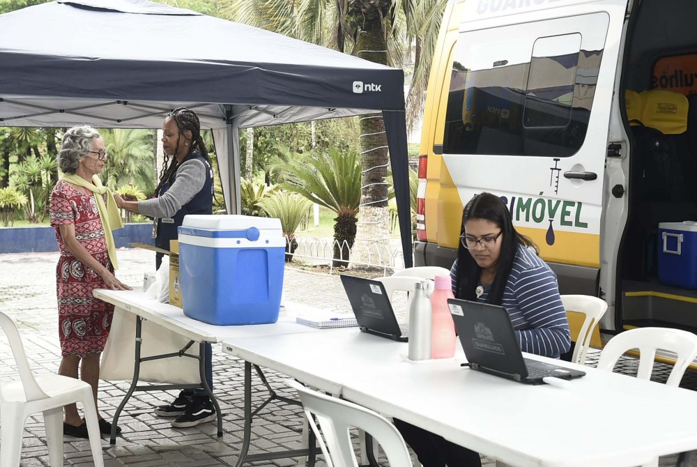 Vacim�vel intensifica vacina��o no Centro e em bairros perif�ricos de Guarulhos.