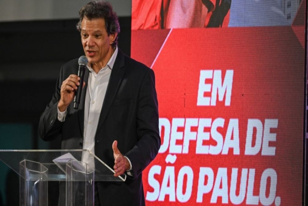 Haddad anuncia pr�-candidatura ao governo de S�o Paulo.