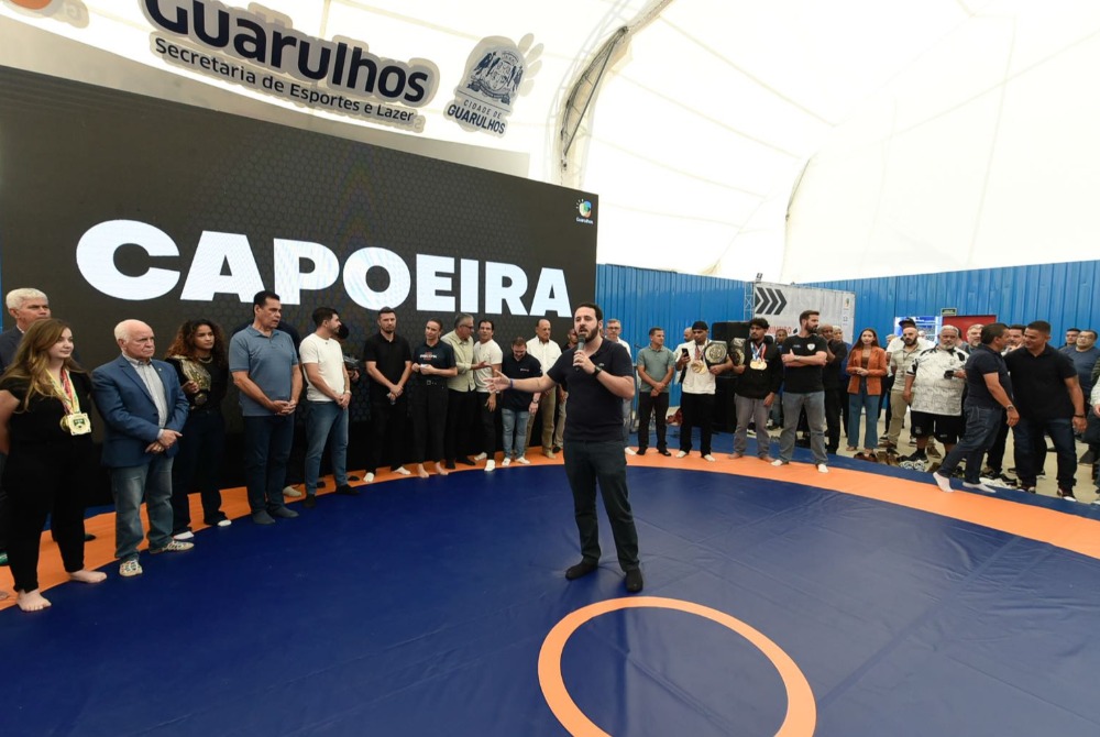 Guarulhos inaugura o primeiro Pal�cio de Lutas do Estado no Complexo Jo�o do Pulo.
