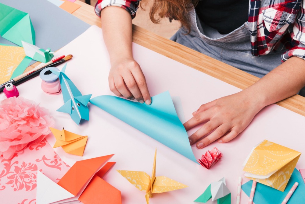 Biblioteca Monteiro Lobato realiza oficina gratuita de origami aberta ao p�blico.