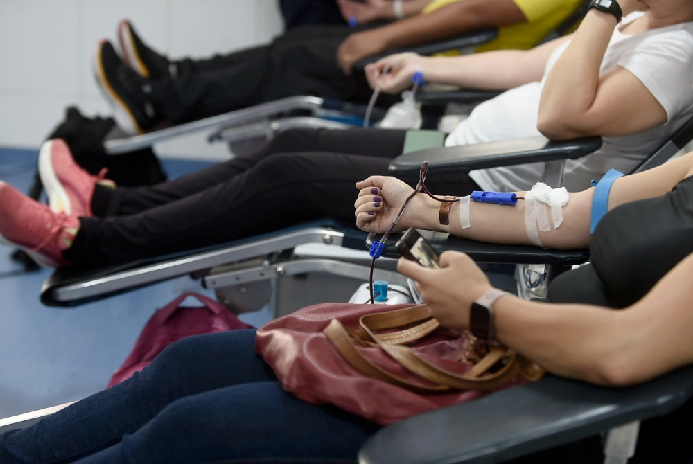 Guarulhos mobiliza for�as de seguran�a e re�ne cerca de 200 pessoas em a��o de doa��o de sangue no 15� BPM.
