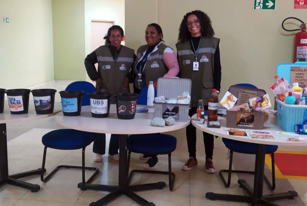 Prefeitura leva cultura da reciclagem para a Rede Estadual de Ensino de Guarulhos.