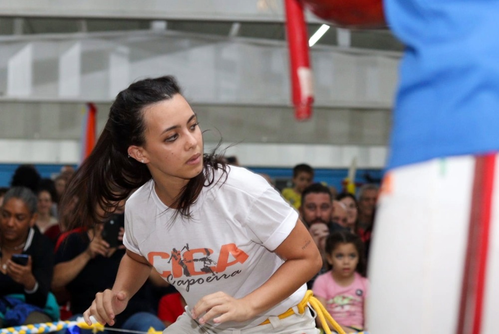 Festival Ginga Cidad� leva capoeira ao CEU Pimentas neste domingo.