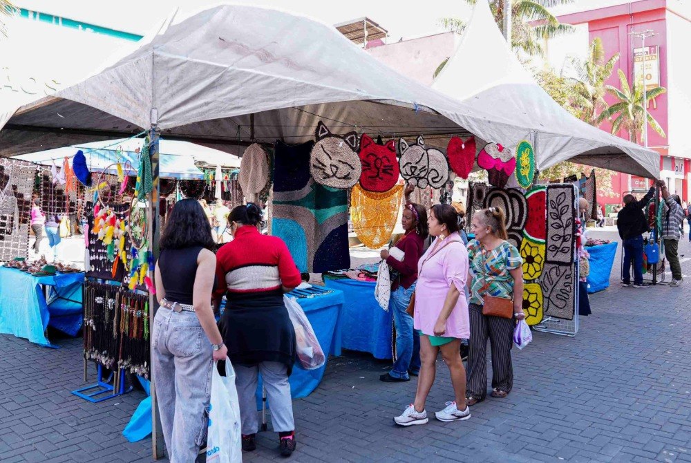 Prefeitura de Guarulhos divulga programa��o de julho da Feira da Economia Solid�ria.