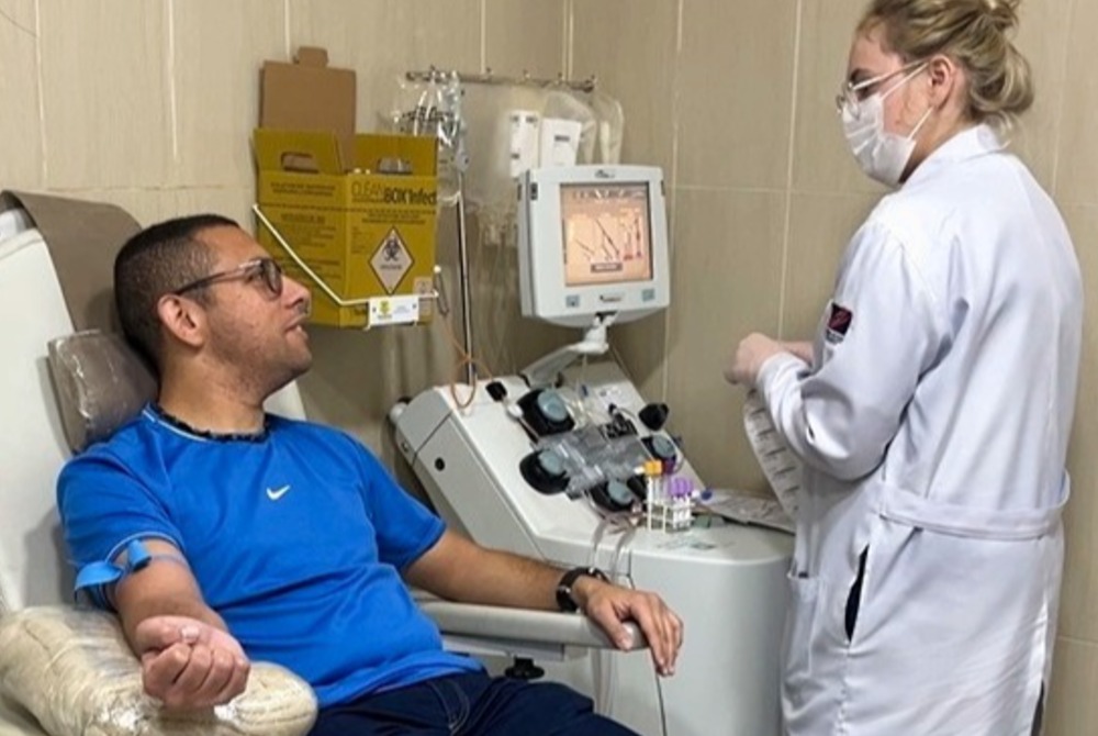 Doa��o de plaquetas multiplica a esperan�a e ajuda pacientes a vencerem doen�as graves.