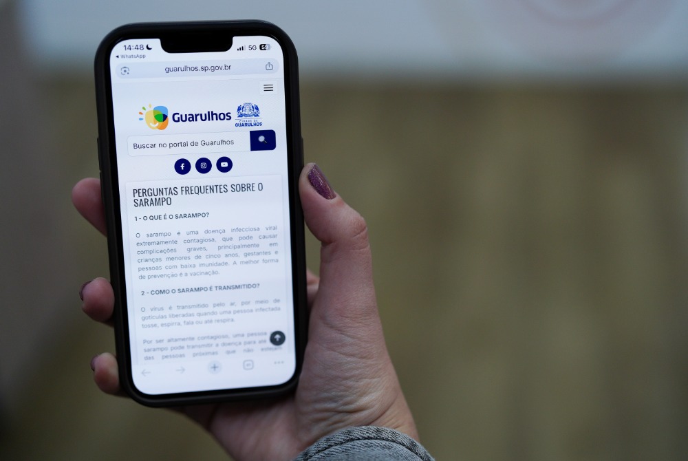 Prefeitura re�ne em p�gina da web respostas �s principais d�vidas sobre o sarampo e a vacina��o.