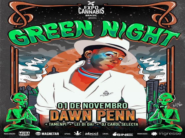 ExpoCannabis Brasil apresenta: Green Night com Dawn Penn e Horace Andy