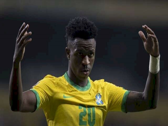 Vini Jr. sofre lesão na coxa e é cortado da Seleção Brasileira