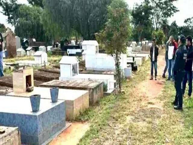 Vigia de cemitrio onde corpos de beb e adolescente foram furtados  demitido