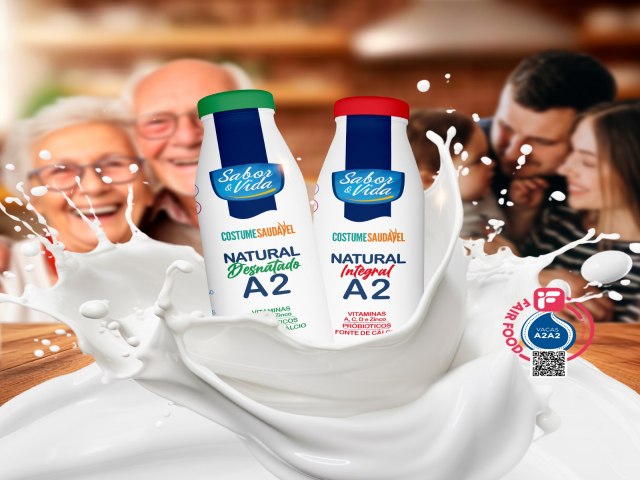 Sabor & Vida e Mercadinhos So Luiz apresentam: novo iogurte natural batido Costume Saudvel