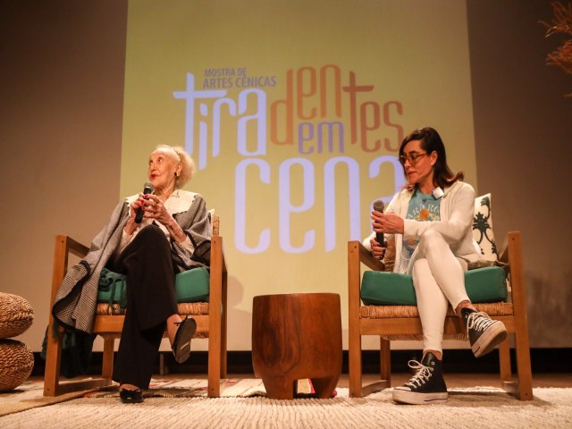 Christiane Torloni e Paulo Betti no Tiradentes em cena do Tiradentes em Cena 2024