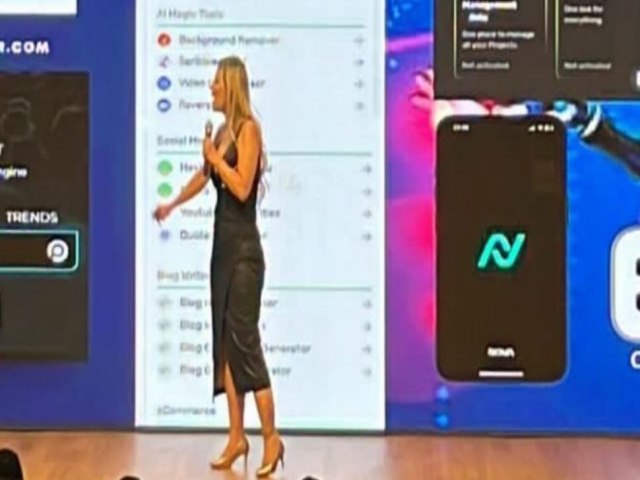 Camila Silveira marca presena em Evento da Cnego em Gois e Inspira Empreendedores com Estratgias Digitais