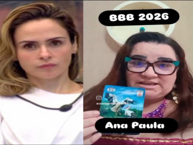 Previsão bombástica! Sensitiva crava campeã do BBB antes da final e levanta suspeitas nos bastidores Previsão bombástica! Sensitiva crava campeã do BBB antes da final e levanta suspeitas nos bastidores