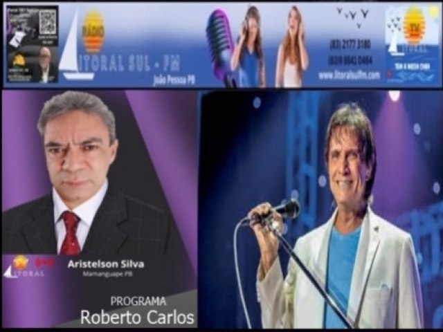 AO VIVO - Escute o programa Roberto Carlos 