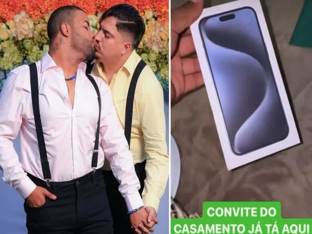 HYTALO E EURO  -  Saiba quem so os famosos que ganharam iPhone 15 e no compareceram a casamento de influenciadores paraibanos