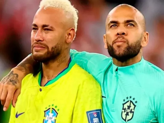 Preso por acusao de agresso sexual, Daniel Alves recebeu ajuda financeira e jurdica de Neymar