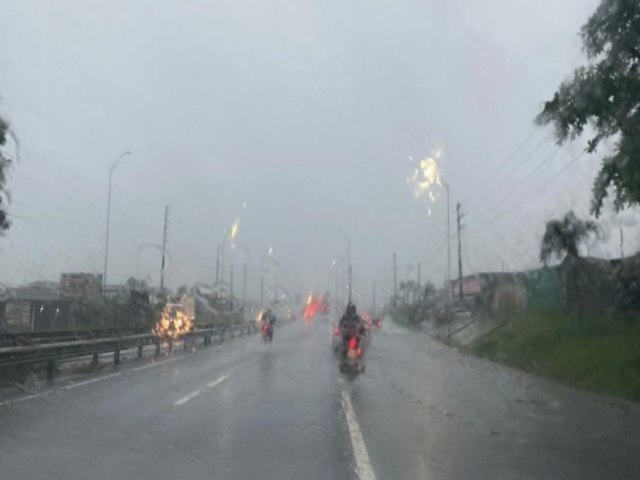Inmet emite dois alertas de chuvas intensas para cidades da Paraíba; veja lista