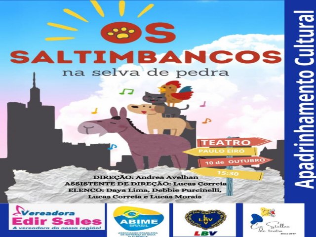 Projeto de apadrinhamento cultural. 