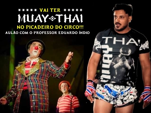 Al al vai ter Muay Thai no Circo