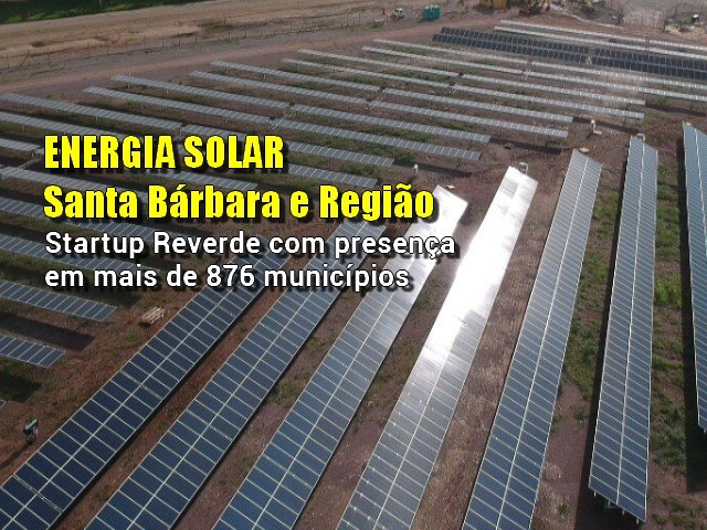 S. Barbara conta com Energia Solar