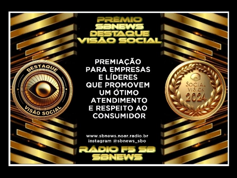 Premiao Viso Social 2024 - Seu voto vale Ouro!!!