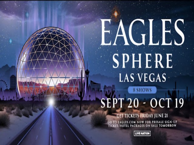 Eagles anuncia residncia no Sphere, em Las Vegas