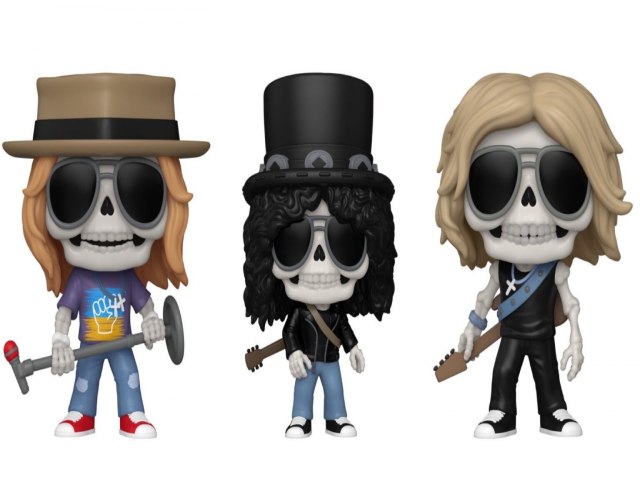 Funko anuncia colecionveis do Guns N? Roses em verses esqueletos Marcos Chapeleta 20/06/2024