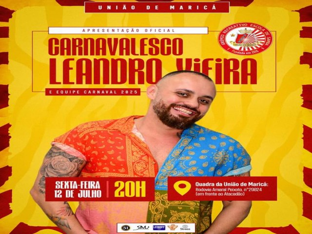 Apresentao do carnavalesco Leandro Vieira e sua equipe para o Carnaval 2025