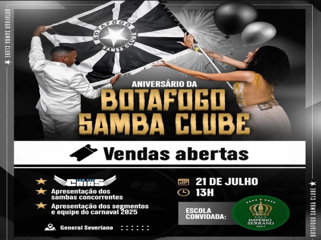 Aniversrio da Botafogo Samba Clube 