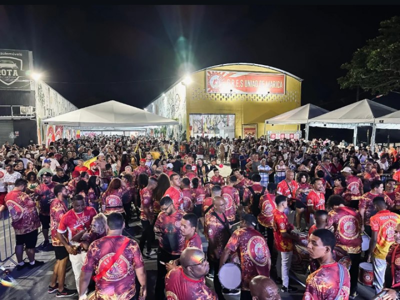 Unio de Maric classifica nove sambas para semifinal do concurso de samba-enredo do Carnaval 2025