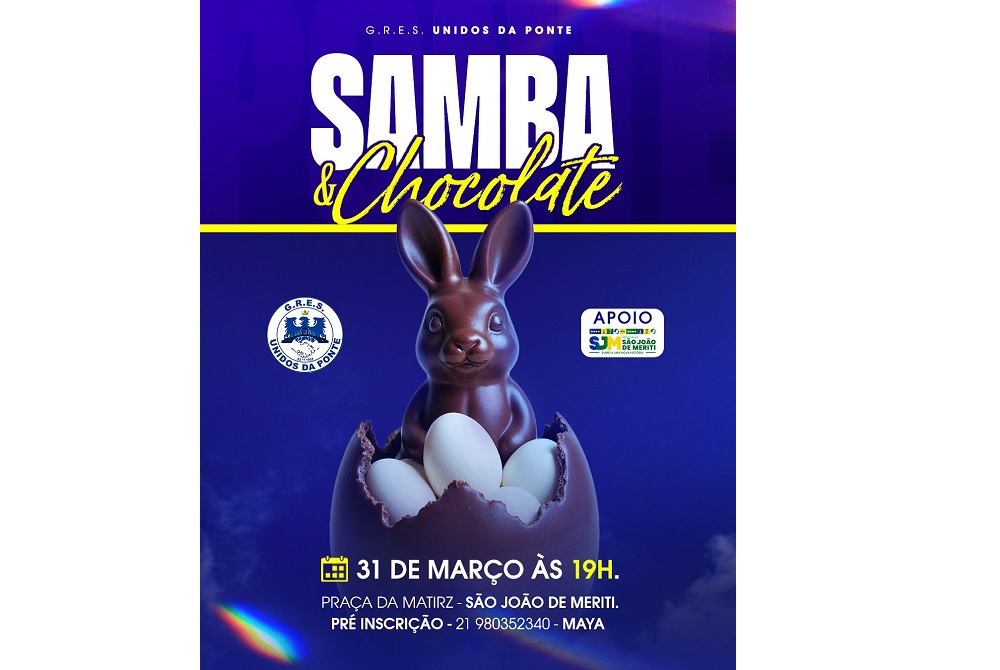 Unidos da Ponte e Projeto Onde Nasce o Samba realiza a��o de P�scoa em S�o Jo�o de Meriti