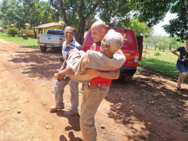 Idoso  encontrado depois de oito dias desaparecido em mata em Nova Andradina