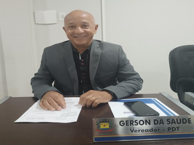 GERSON DA SADE QUER MONITORES PARA AUXILIAR PROFESSORES EM ESCOLAS INFANTIS E AQUISIO DE SOPRADORES DE FOLHAS