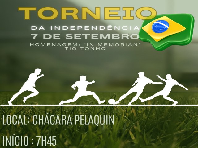 7 de Setembro acontece o tradicional torneio da Independncia 