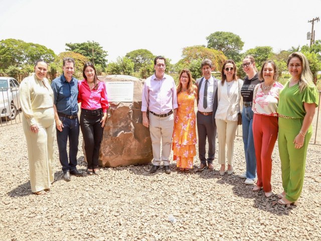 Renato Cmara destaca satisfao em participar do lanamento da pedra fundamental das obras do Hospital de Amor de Dourados