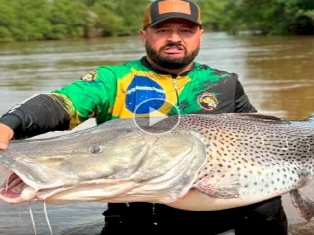 Maior do ano, pintado de 1,78 m  capturado e solto no Rio Dourados 