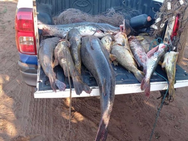 Homens so presos em MS pescando durante a Piracema