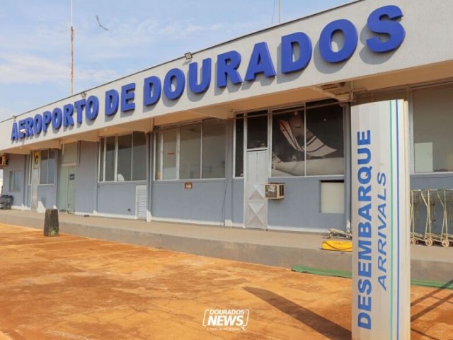 Ainda sem prazo para operar, aeroporto de Dourados ser repassado  iniciativa privada 