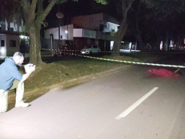 Homem morre atropelado por veculo na avenida Presidente Vargas