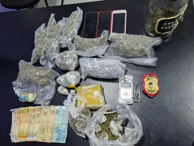 Operao com 40 policiais mira trfico de drogas em cidade de MS