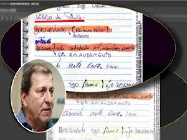 Empreiteira que tinha caderno com nome de Srgio de Paula  investigada em novo inqurito