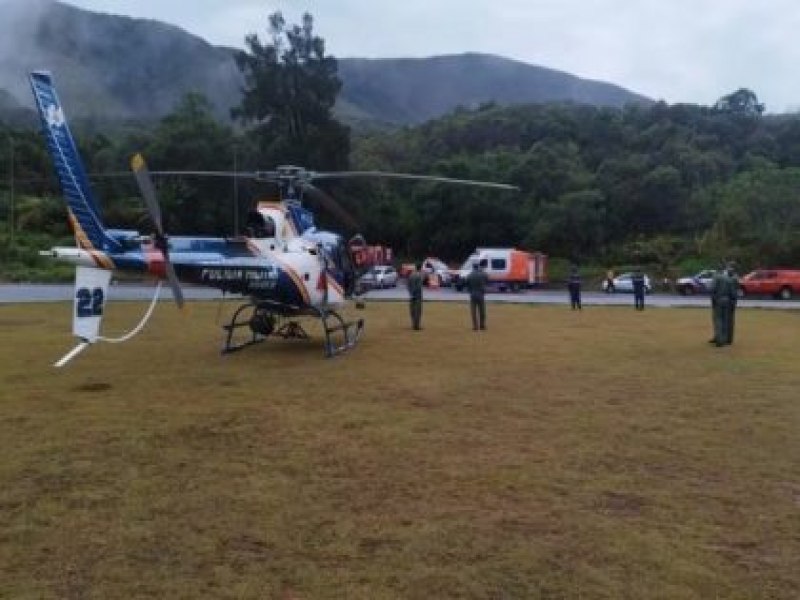 Helicptero do Corpo de Bombeiros cai e mata seis pessoas em Ouro Preto